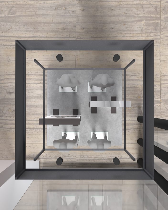 Fred Perry Window — Grundriss von oben